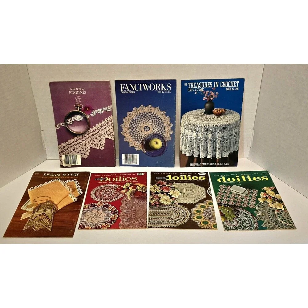 Coats & Clark lot doilies